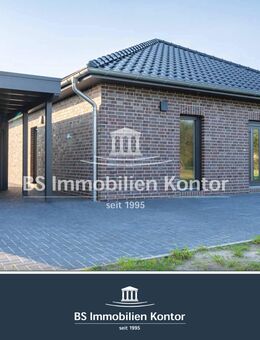 Wohnen am Idasee! Schlüsselfertige Neubau-Bungalow mit Terrasse und Gartenanlage in ruhiger Wohnlage! - Ostrhauderfehn