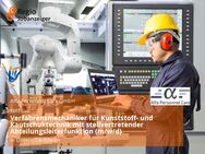 Verfahrensmechaniker für Kunststoff- und Kautschuktechnik mit stellvertretender Abteilungsleiterfunktion (m/w/d) - Unterschleißheim