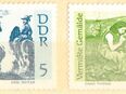 DDR Briefmarken Vermißte Gemälde II (432) in 20095