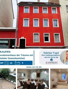 Mehrgenerationenhaus der Träume mit gut vermieteter Gewerbeeinheit! - Pforzheim