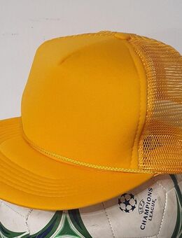 Trucker Basecap - Orange- Druckverschluss - 5-Panel Cap - Bis 64 CM - Berlin Reinickendorf