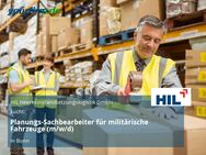 Planungs-Sachbearbeiter für militärische Fahrzeuge (m/w/d) - Bonn