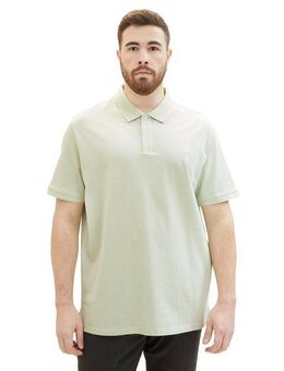 TOM TAILOR PLUS Poloshirt mit Logostickerei