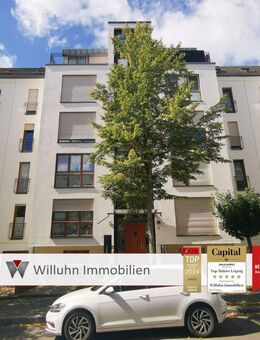 Helles und großzügiges Apartment mit Einbauküche und Tiefgaragenstellplatz - 4% Rendite - Leipzig