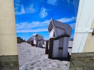 Strandkörbe Foto auf Leinwand - Kühlungsborn