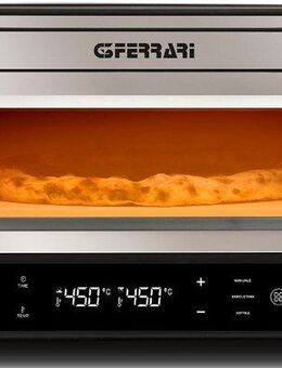 G3Ferrari Pizzaofen G10204 Pizza Pro bis 450 °C, Pizza in 120 Sek., Selbstreinigungsprogramm, einstellbare Ober- und Unterhitze .