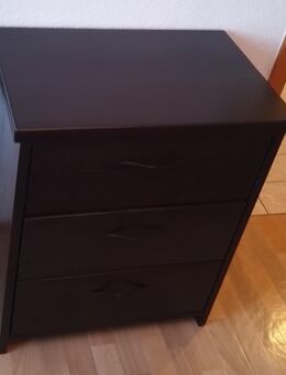 Holzkommode mit 3 Schubladen - Schmelz