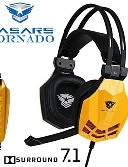 NEU OVP Tornado EASARS Kopfhörer 7.1 Surround Gaming Headset USB Mikrofon Vibration Kopfhörer für MAC & Windows , PS3 PS4 & XBOX 360, XBOX ONE - Neustadt (Hessen)