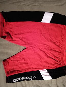 Lycra Radler Tight, Größe XL schwarz rot - Kirchanschöring