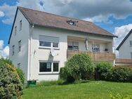 3 Familien-Wohnhaus - 4 Zimmer EG mit großem Südgarten sofort beziehbar - Schrozberg