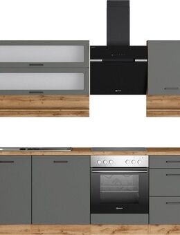 KOCHSTATION Küchenzeile KS-Betty, Breite 220 cm, mit E-Geräten von Bauknecht