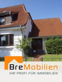 DHH MIT WEITLÄUFIGER GARTENIDYLLE IN BREMEN - SEBALDSBRÜCK - Bremen