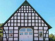 Wohlfühlfaktor garantiert: Schönes Fachwerkhaus aus 1816 mit Anbau und großem Garten in Nettelstedt - Lübbecke
