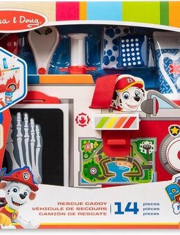 Melissa & Doug PAW Patrol Marshalls Arztset aus Holz, PAW Patrol Rettungswagen mit Erste-Hilfe-Kasten | Ärzte-Set für Kinder | Lernspielzeug für Mädchen oder Jungen ab 3 Jahren | Rollenspiel-Spielzeug - Schwalmstadt Zentrum