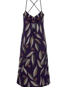 LASCANA Negligé tiefer Rückenausschnitt mit verstellbarer Schnürung aus Satinbändern