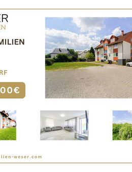 Großzügiges Mehrfamilienhaus mit 7 Wohneinheiten - 529?m² Wohnfläche auf 812?m² Grundstück - Hessisch Oldendorf