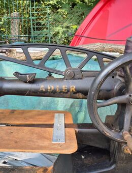 Antike schwere Schuster - Sattlernähmaschine aus Gusseisen - Schwielowsee