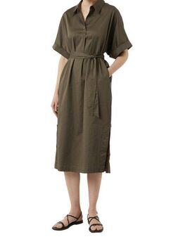 Comma Sommerkleid mit Bindegürtel