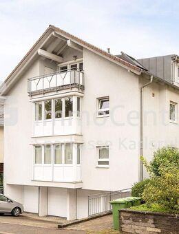 Charmante Etagenwohnung mit Balkon und Gartenblick in ruhiger Lage - Waldbronn