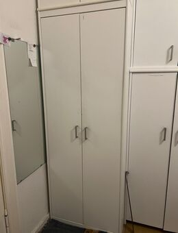 Kleiderschrank,weiss B/H/T: 72cmX193cmX51cm - Berlin