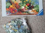 2x gelegtes 1000 Teile Puzzle - Gemüsekorb - Nr. 158072 - von Ravensburger - Garbsen