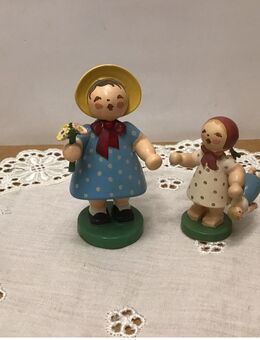 Alte guterhaltene 2 Geburtstagskinder Erzgebirge - Düsseldorf