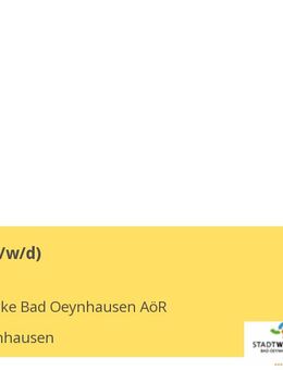 Gärtner (w/m/d) - Bad Oeynhausen