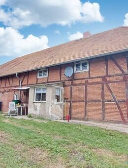 Bauernhaus mit Stallungen und großem Gartenbereich-direkt am Elbdeich! - Lenzerwische