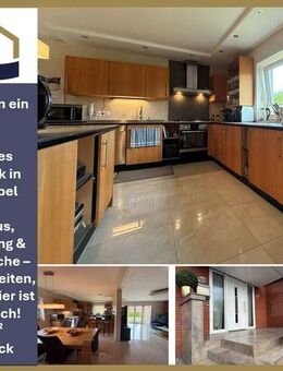 "Vielseitiges Wohn- und Geschäftshaus mit Ferienwohnung, Gewerbefläche & großem Grundstück in Varel / Büppel" - Varel