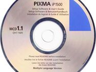 CANON ip1500 Setup-Software & Benutzerhandbuch / Driver CD-R - Andernach