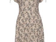 Vivance Jerseykleid mit Blümchendruck, lockeres Sommerkleid, Strandkleid