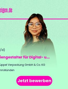 Mediengestalter für Digital- und Printmedien (m/w/d) - Hannoversch Münden Zentrum