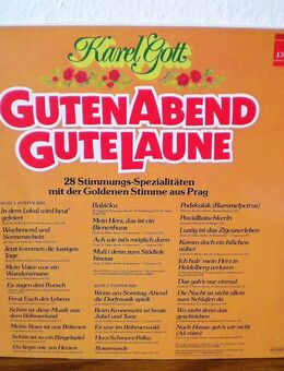 Karel Gott-Guten Abend Gute Laune-Vinyl-LP,1976 - Linnich