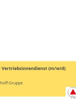 Mitarbeiter Vertriebsinnendienst m/w/d - Düren