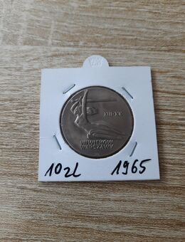 Polen 10 Zloty 1965 Nike. Münze - Unna
