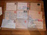 9 Briefe 1907-1943 mit Inhalt - Fürstenwalde (Spree)