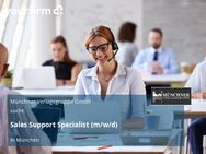 Sales Support Specialist (m/w/d) - München