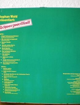 Stephan Wald präsentiert: Schwarzwortklinik-Vinyl-LP,Pläne,1985 - Linnich