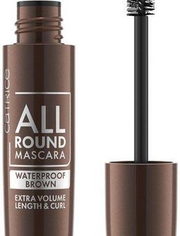 Catrice Mascara Allround Mascara Waterproof Brown, Perfekt für dezente, alltagstaugliche Wimpern mit Definition