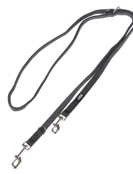 TIAKI Hundeleine Mesh, anthrazit - 200 cm lang, 15 mm breit