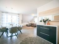 Moderne, lichtdurchflutete 2-Zimmer-Dachgeschosswohnung mit Loggia in Westausrichtung - Allersberg