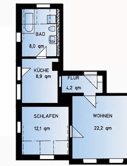 2-Raum-Mansarde - Gößnitz