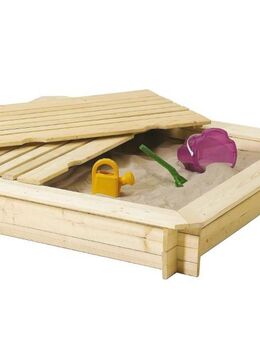 Sandkasten Komplett-Bausatz Fichtenholz 120 cm x 120 cm #I101 - Birkenfeld (Baden-Württemberg)