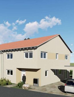 Moderne und exklusive Doppelhaushälfte in erholsamer Lage von Schabringen - Wittislingen