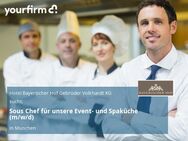 Sous Chef für unsere Event- und Spaküche (m/w/d) - München