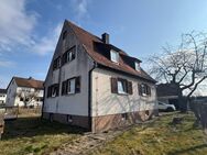 Immobilienperle mit Platz sucht Handwerker. Einfamilienhaus in Ansbach/Obereichenbach zu verkaufen. - Ansbach