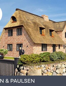 Luxuriöses Neubauprojekt: Doppelhaushälfte unter Reet in Archsum (Ferienwohnen) Hausteil 2 - Sylt