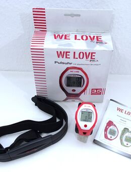 We Love Pulsuhr mit elastischem Brustgurt ✮NEU✮ - Dresden