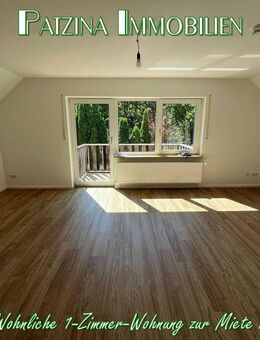 Wohnliche 1-Zimmer-Wohnung zur Miete in Geltow - Schwielowsee