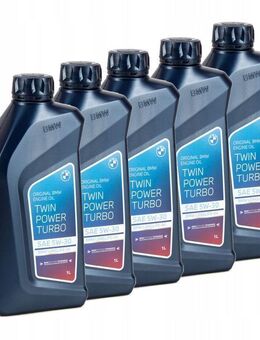 5× BMW Twin Power Turbo 5w30 Longlife-04 synthetisches Motoröl 1 l 5W-30 - Wuppertal